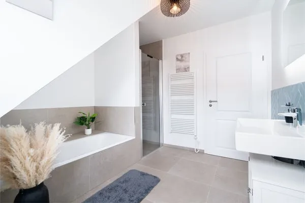 Badezimmer  Ferienhaus "Sunseeker House No. 2"