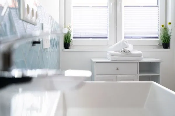 Badezimmer  Ferienhaus "Sunseeker House No. 2"