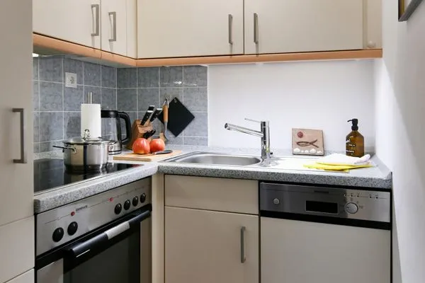 Küche / Küchenzeile Haus Panorama Ferienwohnung 9