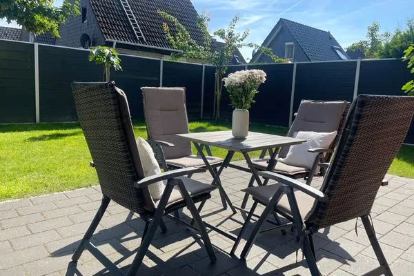 Duhner Strand FeWo 1 Duhnen - Terrasse