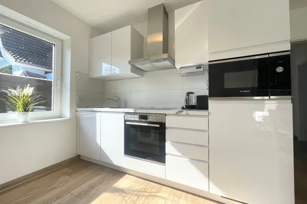 Duhner Strand FeWo 1 Duhnen - Küche / Küchenzeile