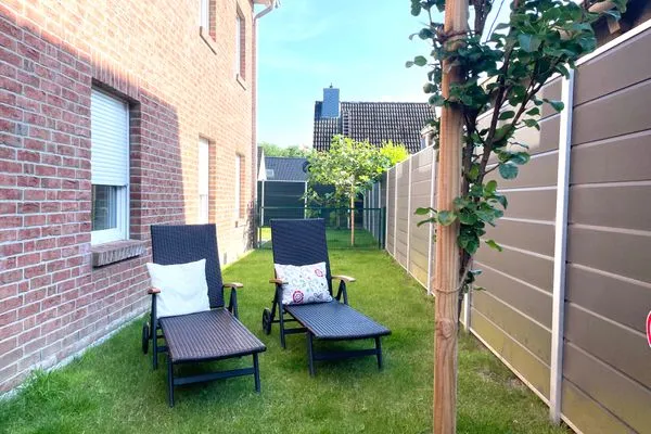 Duhner Strand FeWo 2 Duhnen - Garten