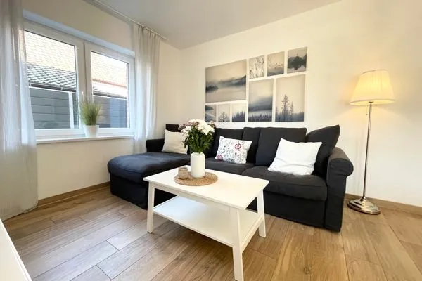 Duhner Strand FeWo 2 Duhnen - Wohnzimmer