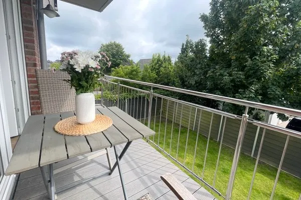 Duhner Strand FeWo 3 Duhnen - Balkon