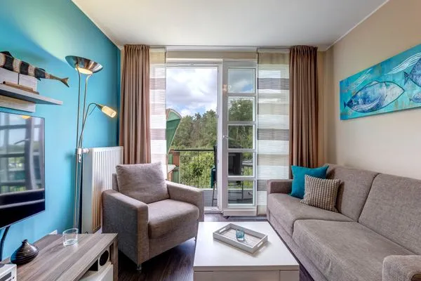 Wohnzimmer  Residenz am Balmer See, Whg. 53