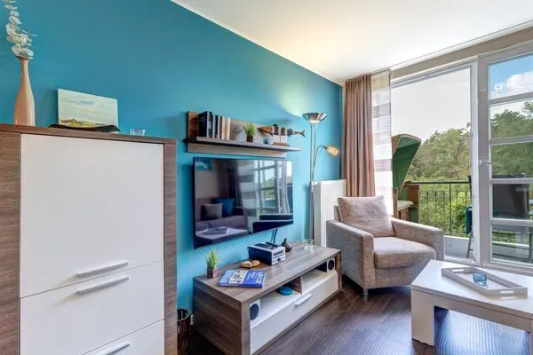 Wohnzimmer  Residenz am Balmer See, Whg. 53