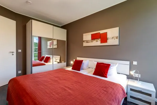 Schlafzimmer  Residenz am Balmer See, Whg. 53