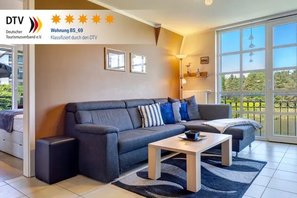 Wohnzimmer  Residenz am Balmer See, Whg. 69