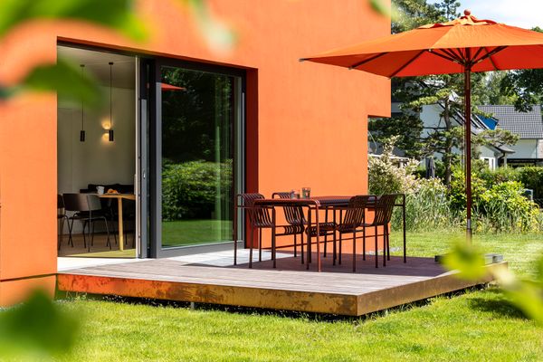  Haus Riga Prerow - Terrasse