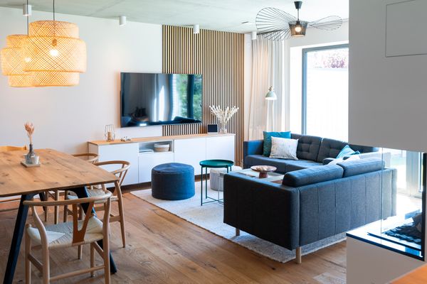  Grüngedacht Zingst - Wohnzimmer