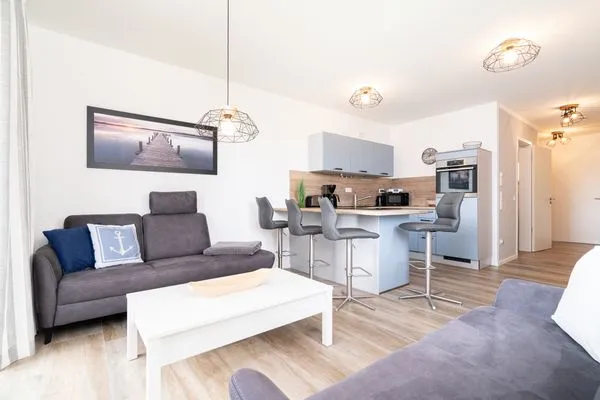 Wohnzimmer Am Holm MeerZeit Nr. 3