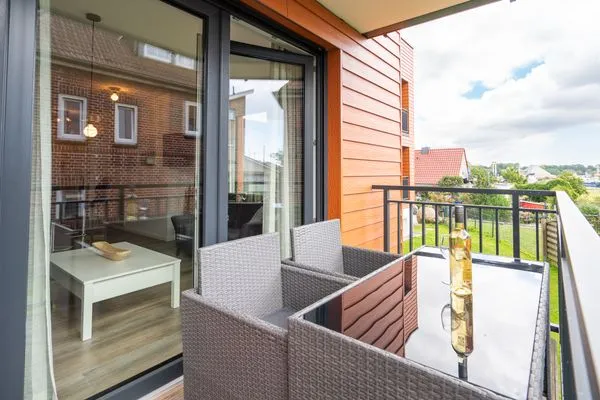 Balkon Am Holm MeerZeit Nr. 3