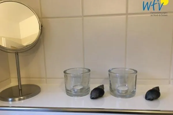 Dekoratives Detail Haus Inselparadies Ferienwohnung Falshöft