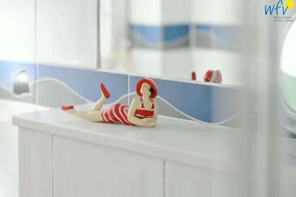 Dekoratives Detail Villa Kranich Ferienwohnung 1