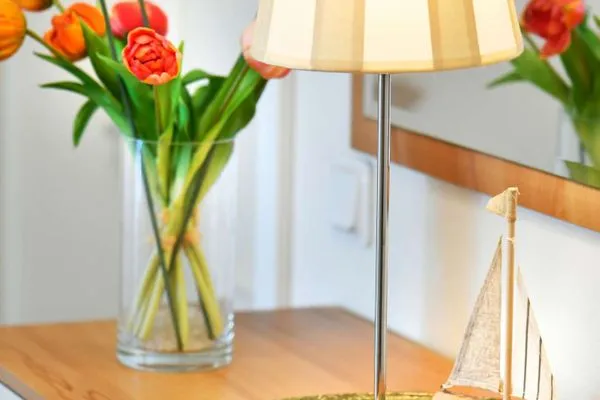 Dekoratives Detail Villa Kranich Ferienwohnung 1