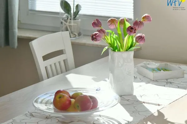 Dekoratives Detail Villa Kranich Ferienwohnung 1