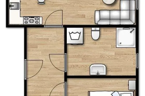Grundriss Residenz am Süddeich Ferienwohnung 6