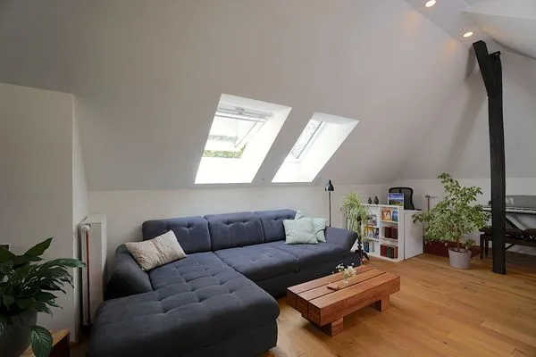 Wohnzimmer  Ferienwohnung "Wasserburg"