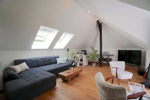 Wohnzimmer  Ferienwohnung "Wasserburg"