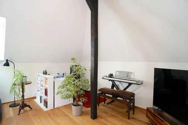 Wohnzimmer  Ferienwohnung "Wasserburg"