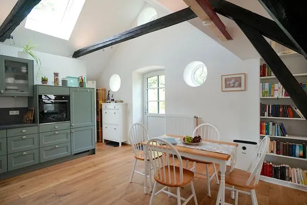 Küche / Küchenzeile  Ferienwohnung "Wasserburg"