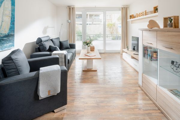  Haus Seestern - Apartment 3  - Wohnzimmer