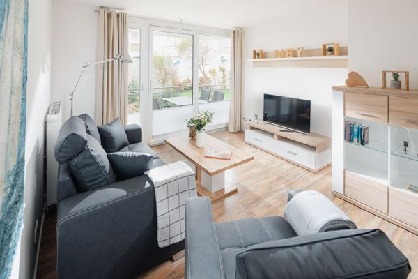  Haus Seestern - Apartment 3  - Wohnzimmer