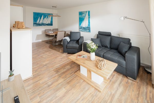  Haus Seestern - Apartment 3  - Wohnzimmer