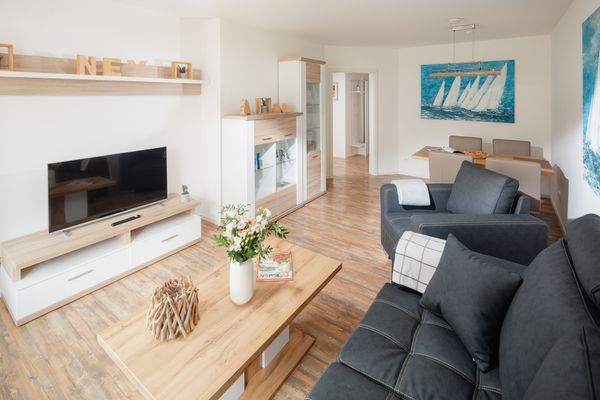  Haus Seestern - Apartment 3  - Wohnzimmer