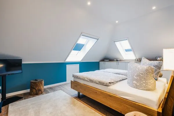 Schlafzimmer  Ferienwohnung Auszeit