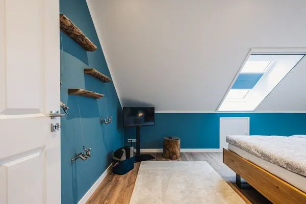 Schlafzimmer  Ferienwohnung Auszeit