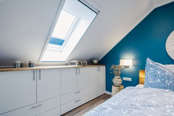 Schlafzimmer  Ferienwohnung Auszeit