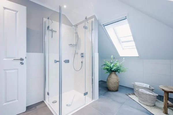 Badezimmer  Ferienwohnung Auszeit