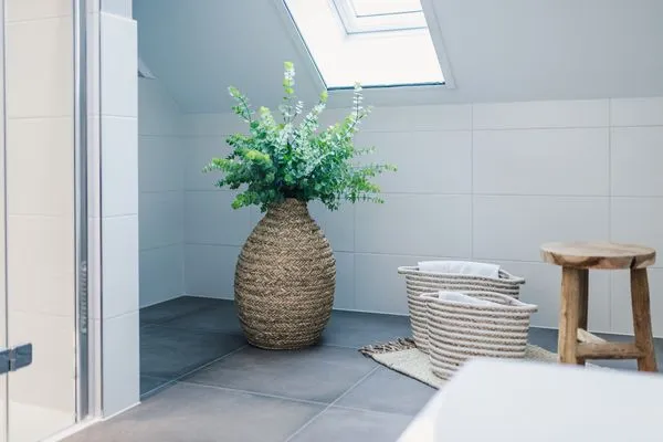 Badezimmer  Ferienwohnung Auszeit