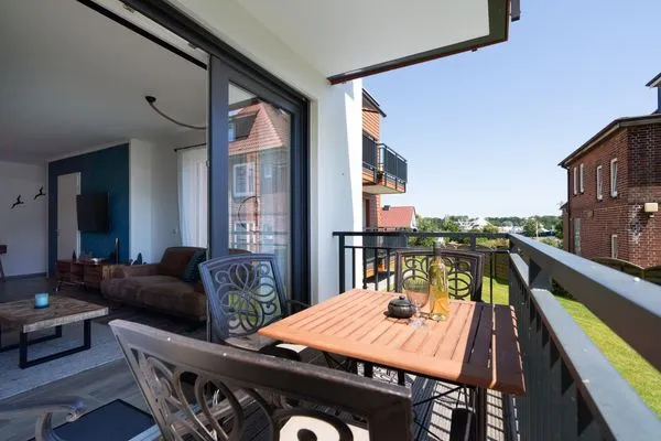 Balkon Am Holm Paddel Nr. 5