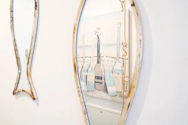 Dekoratives Detail Am Holm Paddel Nr. 5