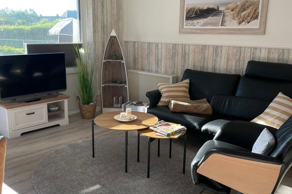  BeachHouse St. Peter-Ording - Sofaecke mit TV