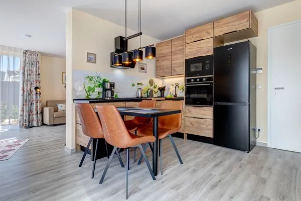 Küche / Küchenzeile  Ferienwohnung ca. 250m vom Ostseestrand für 2 bis 4 Personen