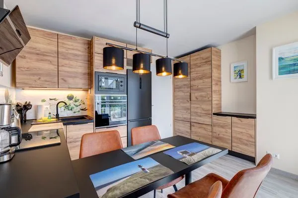 Küche / Küchenzeile  Ferienwohnung ca. 250m vom Ostseestrand für 2 bis 4 Personen