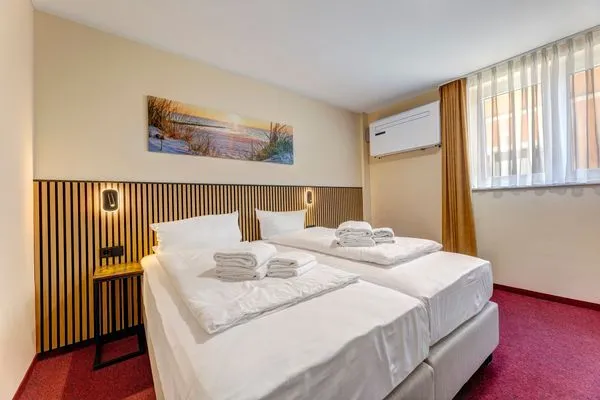 Schlafzimmer  Ferienwohnung ca. 250m vom Ostseestrand für 2 bis 4 Personen