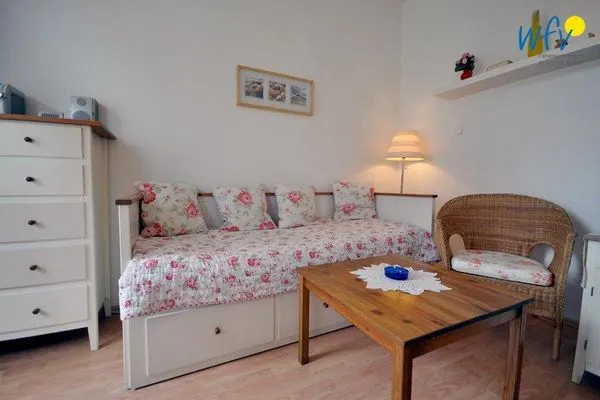 Wohnzimmer Kirchstr. 11 Borkum Ferienwohnung 11