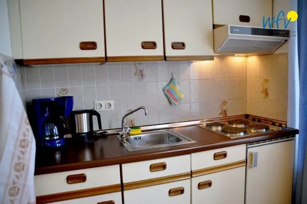 Küche / Küchenzeile Kirchstr. 11 Borkum Ferienwohnung 11