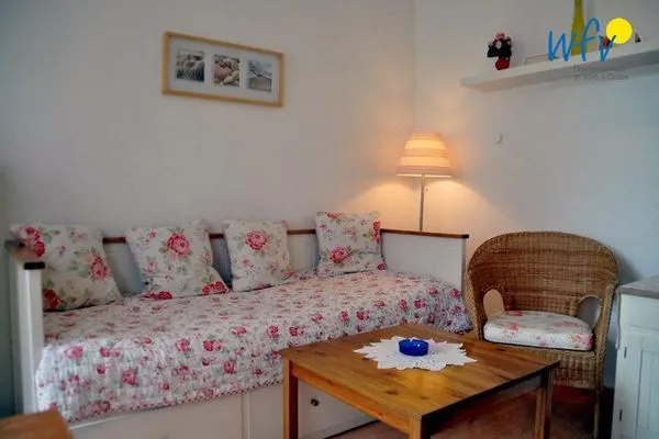Wohnzimmer Kirchstr. 11 Borkum Ferienwohnung 11