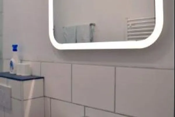 Badezimmer Kirchstr. 11 Borkum Ferienwohnung 11