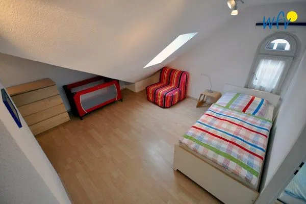 Schlafzimmer Kirchstr. 38 Borkum Ferienwohnung 38