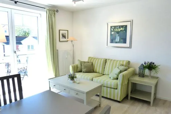 Wohnbereich der Sonnenoase in Wittdün auf Amrum Strand Residenz Ferienwohnung *SonnenOase*