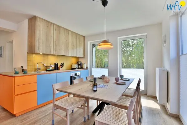 Wohnzimmer Haus am Dorfbrunnen Ferienwohnung Welle