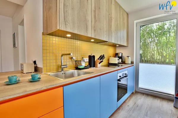 Küche / Küchenzeile Haus am Dorfbrunnen Ferienwohnung Welle