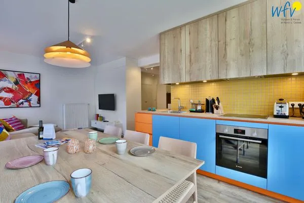 Küche / Küchenzeile Haus am Dorfbrunnen Ferienwohnung Welle