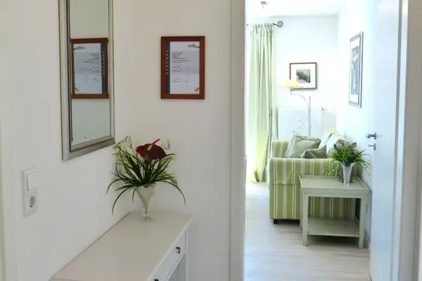 Wohnbereich der Sonnenoase in Wittdün auf Amrum Strand Residenz Ferienwohnung *SonnenOase*